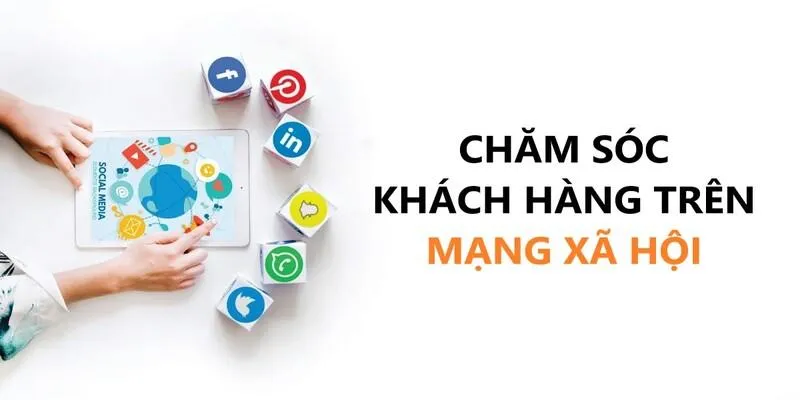 Hỗ trợ qua mạng xã hội